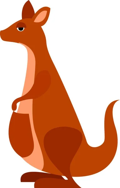 Illustration Eines Niedlichen Eichhörnchens — Stockvektor