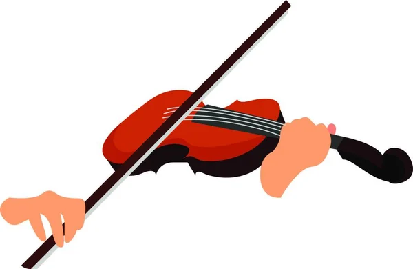 Illustration Violin Bow — Stock Vector