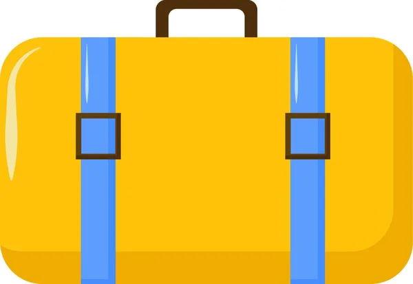 Koffer Web Symbol Einfache Illustration — Stockvektor