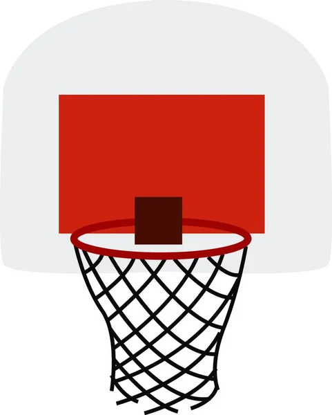 Basketbalová Ikona Vektorová Ilustrace — Stockový vektor