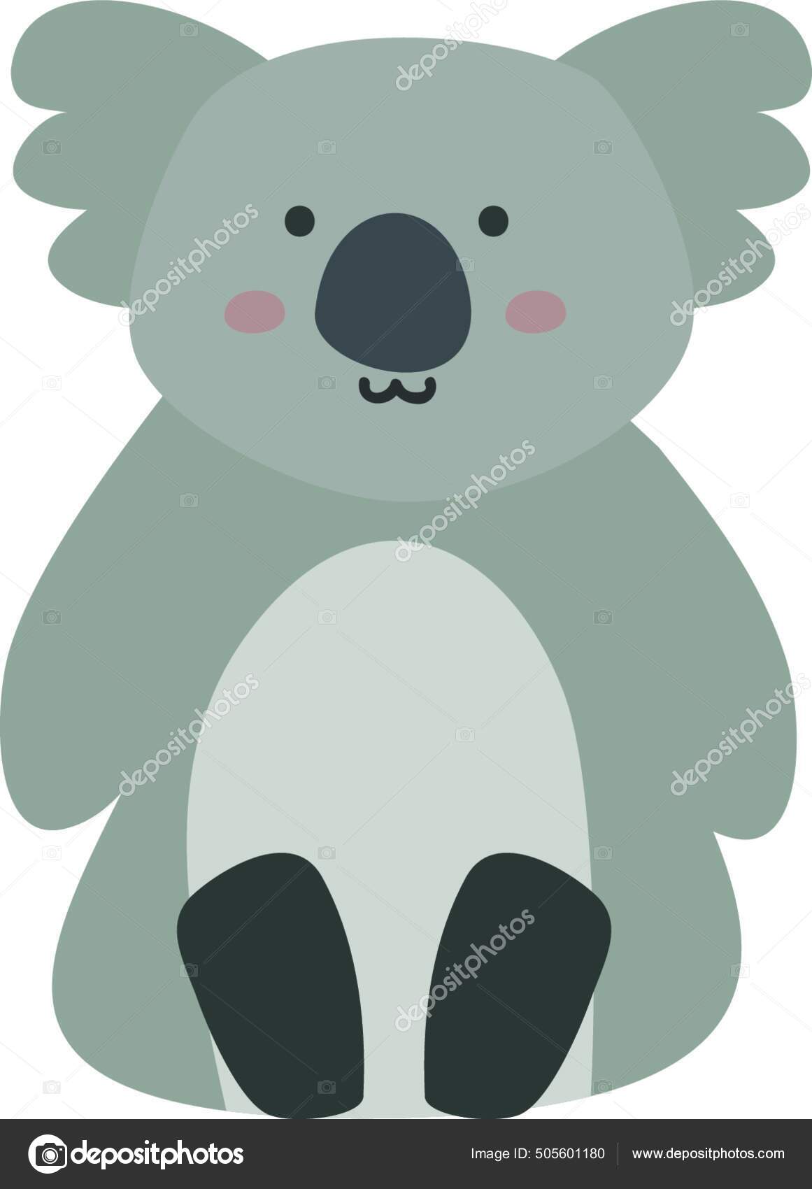 Lindo Oso Panda Vector Ilustración Vector de stock #505601180 de