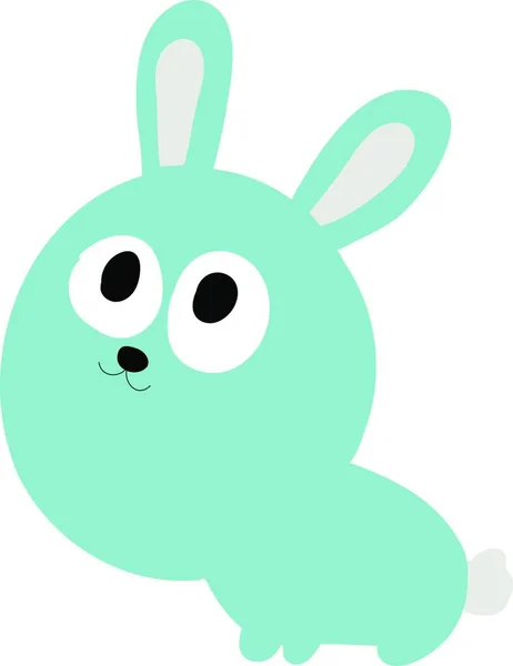 Lapin Icône Web Illustration Simple — Image vectorielle