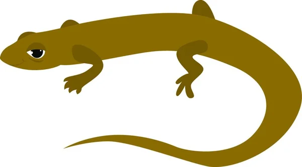 Illustration Vectorielle Crocodile Dessin Animé Mignon — Image vectorielle