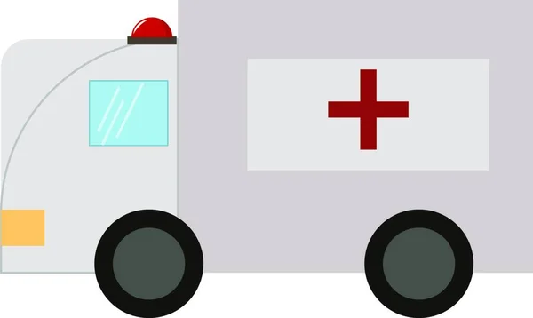 Icône Ambulance Illustration Vectorielle — Image vectorielle