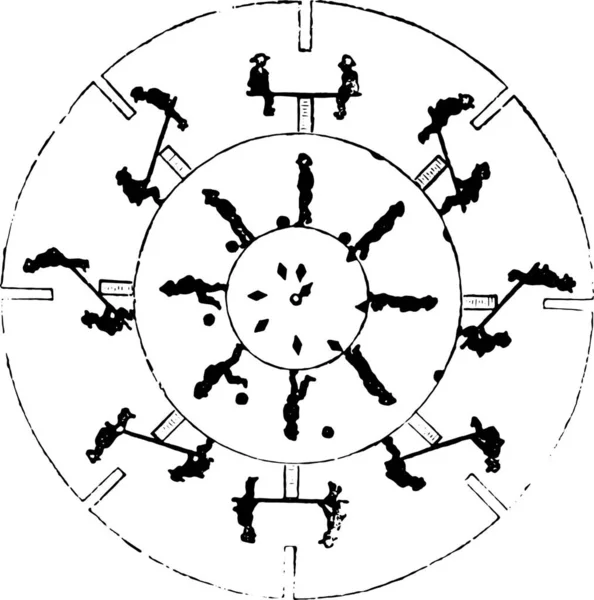 Векторна Ілюстрація Годинника — стоковий вектор