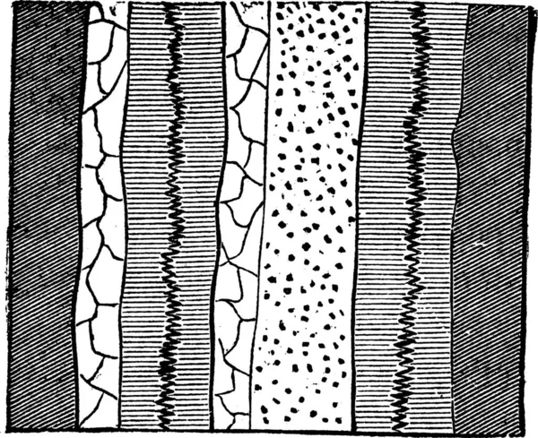 Векторна Ілюстрація Безшовного Візерунка Абстрактними Формами — стоковий вектор