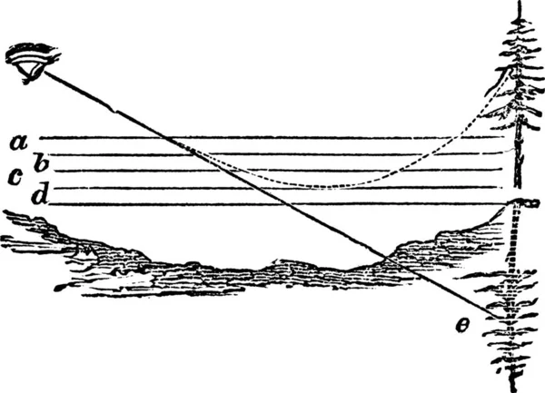 Esta Uma Ilustração Barco Pesca — Vetor de Stock