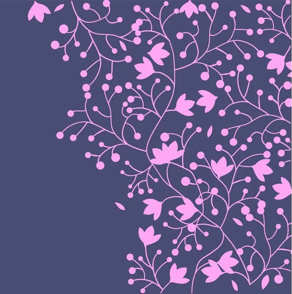Вінтажні Весільні Запрошення Листівки Елегантним Ретро Квітковим Дизайном Рожеві Квіти — стоковий вектор