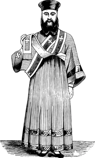 Egy Kalapos Férfi Illusztrációja Egy Zacskó Sörrel — Stock Vector