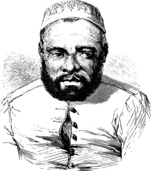 Ілюстрація Чоловіка Бородою — стоковий вектор
