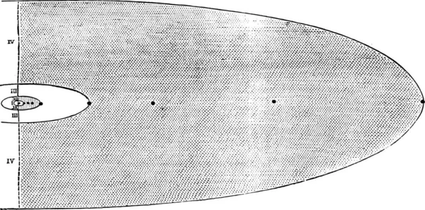 의행성 지역에 스러운 Magasin Pittoresque 1858 — 스톡 벡터