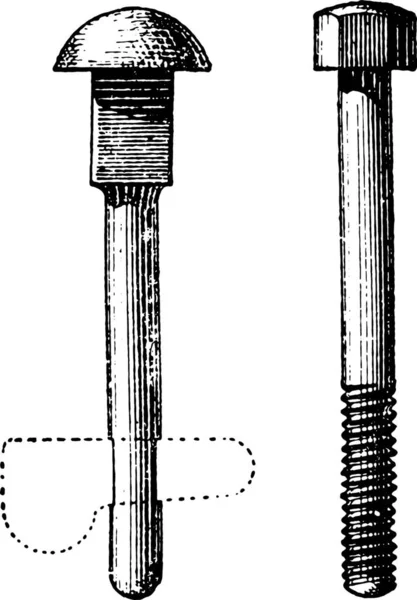 Ilustración Lápiz Con Una Espada — Vector de stock