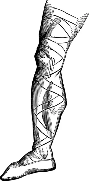 Παπούτσι Της Φραγκοκρατίας Πολεμιστής Στις Αρχές Του Έκτου Αιώνα Vintage — Διανυσματικό Αρχείο