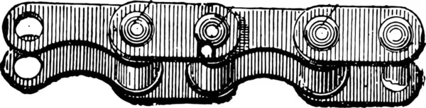 Rodamiento Tipo Soporte Inferior Ilustración Grabada Vintage Enciclopedia Industrial Lami — Archivo Imágenes Vectoriales