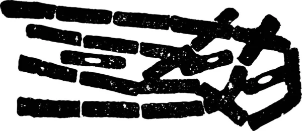 Abstract Fundal Grunge Alb Negru Textura Monocromă — Vector de stoc