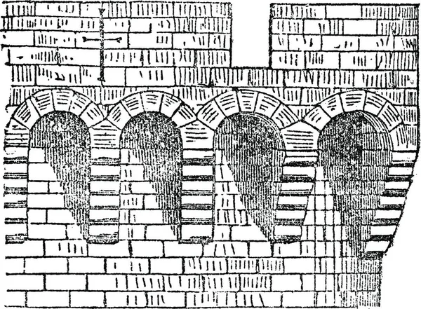 Sfondo Astratto Texture Monocromatica Parete Strutturata Bianco Nero — Vettoriale Stock