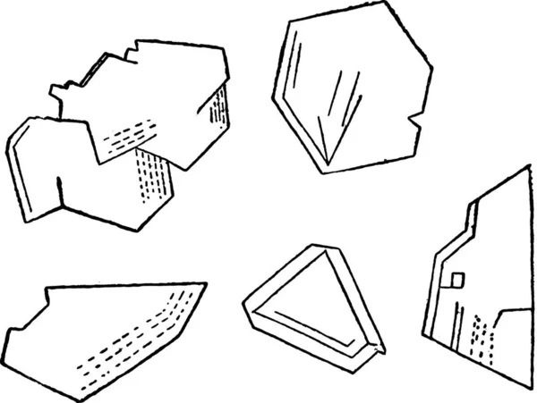 Conjunto Ilustração Vetorial Uma Coleção Diferentes Tipos Papel Isolado Sobre —  Vetores de Stock