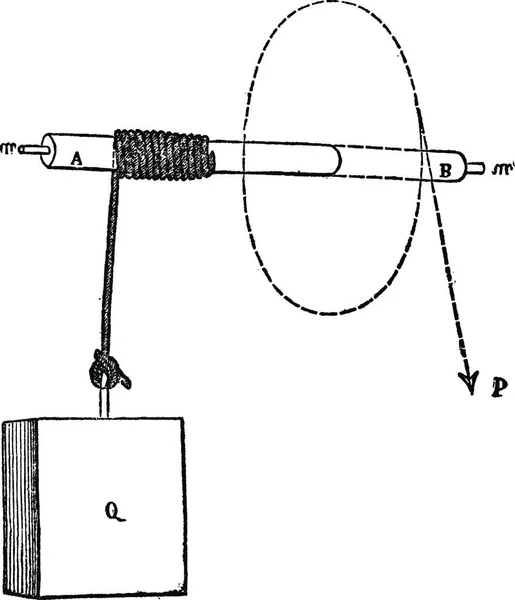 Vektorillustration Eines Seils — Stockvektor