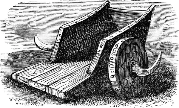 Вінтажна Ілюстрація Коня — стоковий вектор