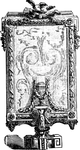 Иллюстрация Старого Винтажного Стиля — стоковый вектор