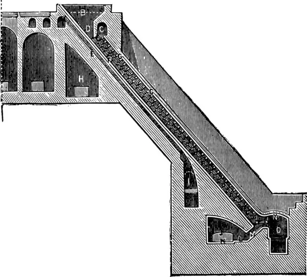 Ilustração Vetorial Uma Ponte —  Vetores de Stock