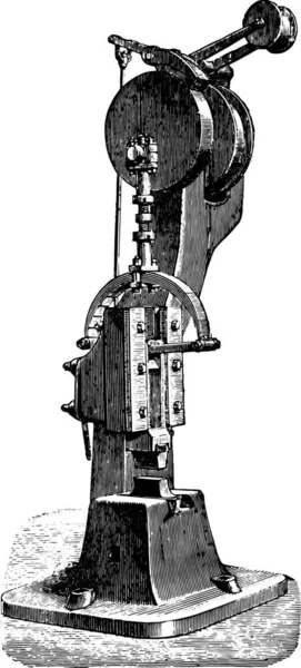 Bouhey 빈티지 새겨진된 그림을 1875 — 스톡 벡터