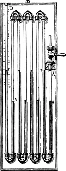 Disegno Una Penna Stilografica — Vettoriale Stock