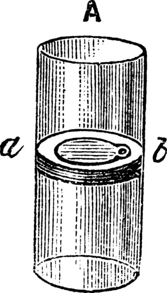 Dies Ist Eine Illustration Einer Alten Retro Kamera — Stockvektor