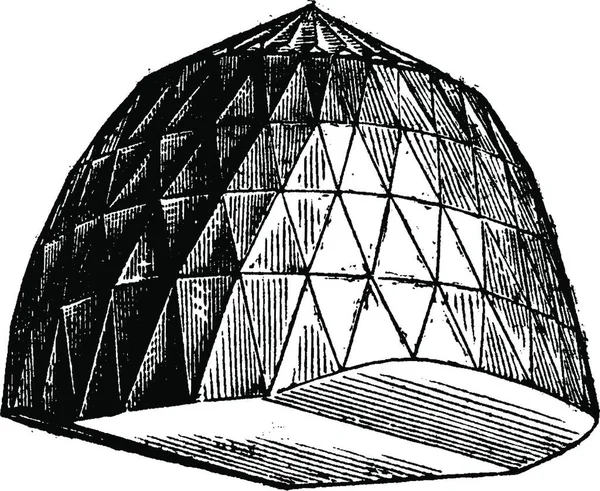オルロフ ヴィンテージには 図が刻まれています 産業百科事典 1875 — ストックベクタ