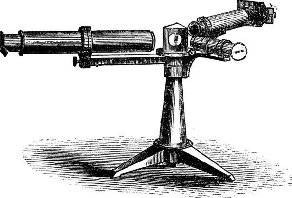 Vintage Gravada Ilustração Uma Arma — Vetor de Stock