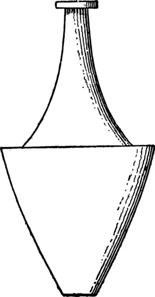 Illustrazione Vettoriale Bicchiere Acqua — Vettoriale Stock