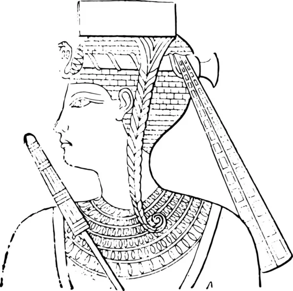 Ilustración Vectorial Una Mujer Sombrero Una Máscara — Vector de stock