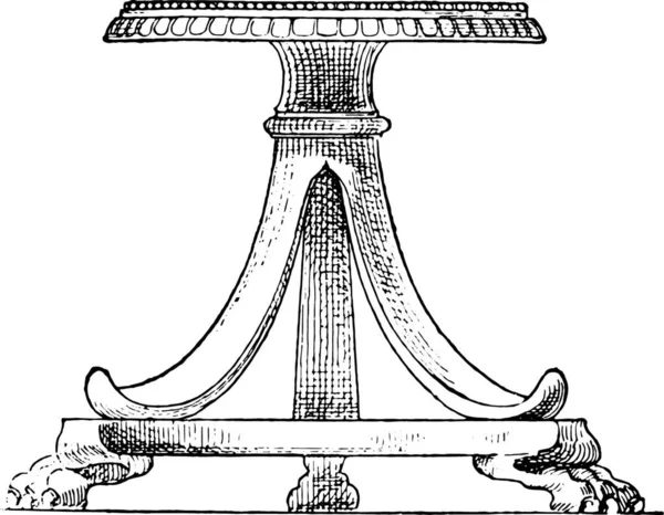 Ilustración Boceto Una Espada — Vector de stock