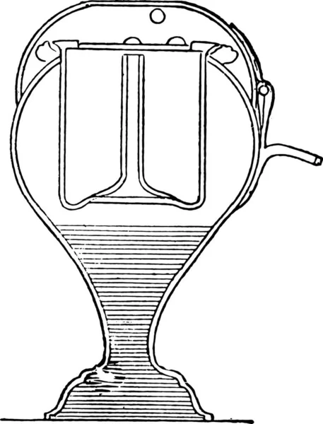 Ilustración Vectorial Vaso Una Mujer — Archivo Imágenes Vectoriales
