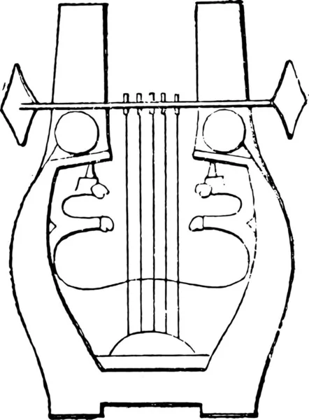 Illustrazione Vettoriale Musicista Cartoni Animati Con Violino — Vettoriale Stock