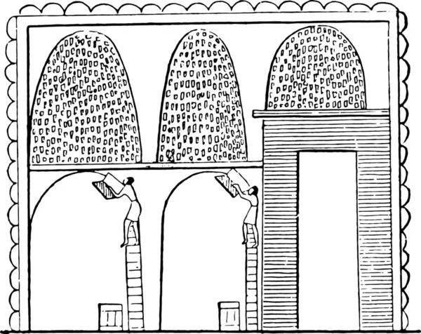 Векторна Ілюстрація Набору Старих Ізольованих Білому Тлі — стоковий вектор