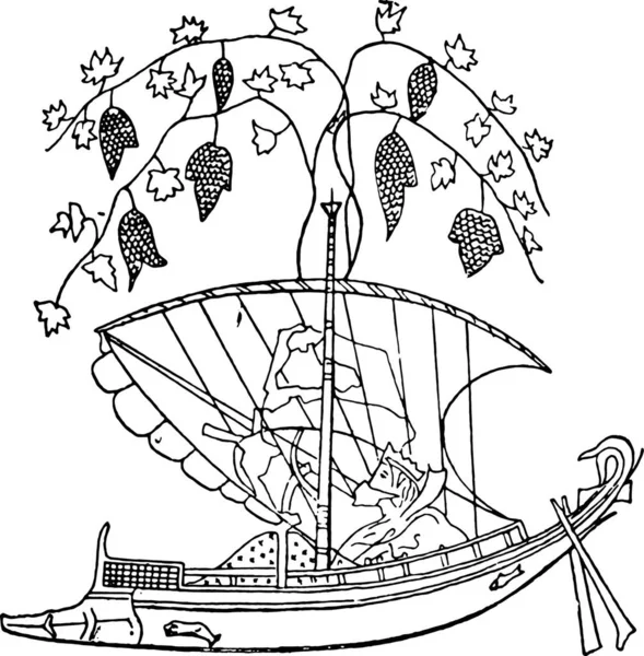 Векторная Иллюстрация Красивого Наброска Птицы — стоковый вектор