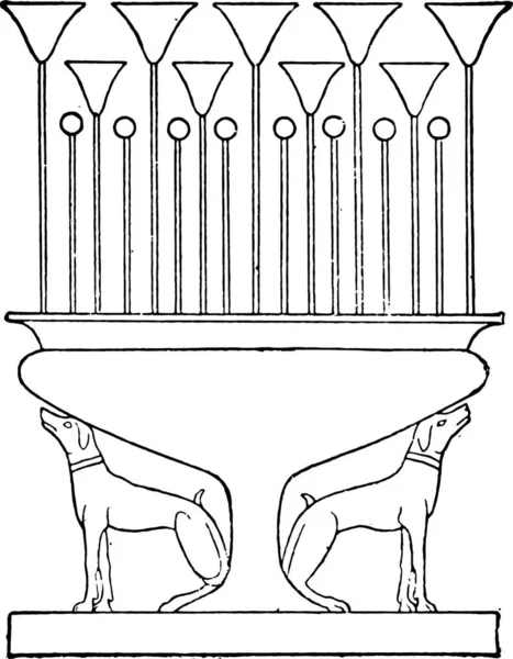 Vektorillustration Eines Hundes — Stockvektor