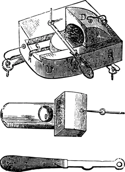 Vektor Illustration Uppsättning Vintage Köksutrustning — Stock vektor