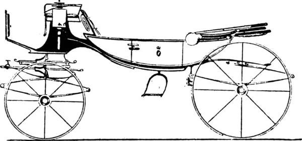 Bicicletta Vintage Illustrazione Vettoriale — Vettoriale Stock