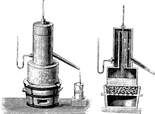 Bomba Aceite Ilustración Vector Sobre Fondo Blanco — Archivo Imágenes Vectoriales