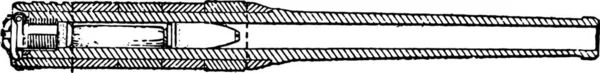 商工会議所の武器 ビンテージの刻まれた図 Larive フルーリ 1895年 — ストックベクタ