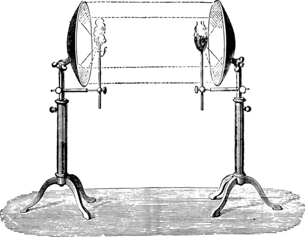 Vector Ilustración Estilo Grabado Vintage Una Silla — Archivo Imágenes Vectoriales