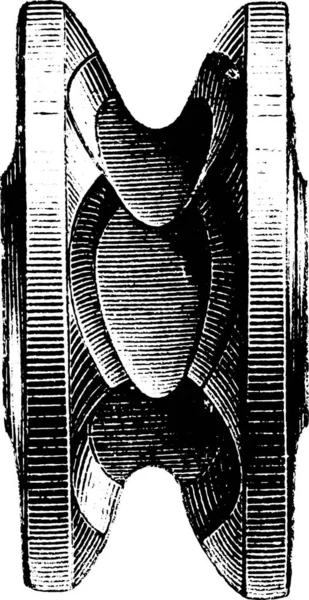 Дерев Яна Ілюстрація Баскетбольного Яча — стоковий вектор