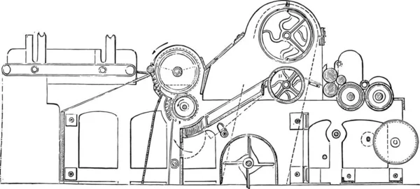 Rysunek Robota Mechanicznego — Wektor stockowy