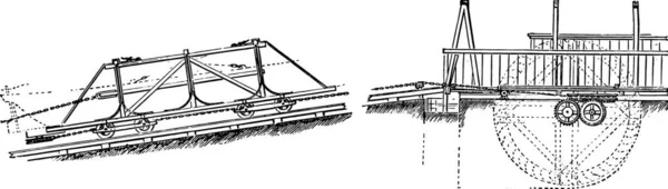 Líneas Abstractas Dibujo Concepto Arte Arquitectónico Formas Geométricas Mínimas — Archivo Imágenes Vectoriales