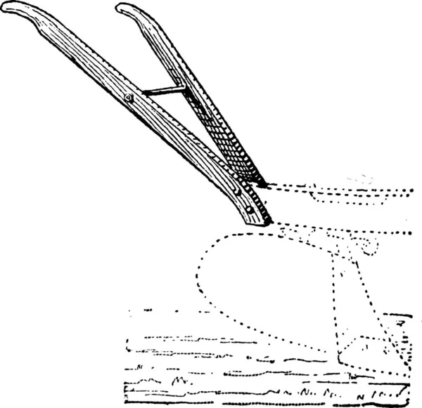 Illustration Bateau Pêche — Image vectorielle