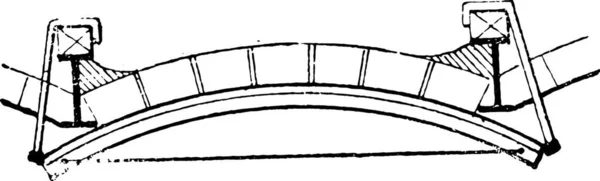 Ілюстрація Чорно Білого Зображення Вінтажного Стільця — стоковий вектор