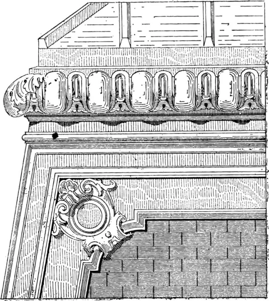 Antiguo Edificio Ciudad Londres — Archivo Imágenes Vectoriales