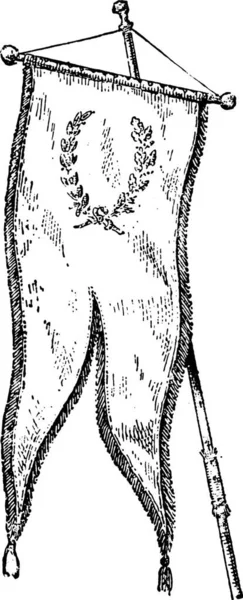 Ілюстрація Вінтажного Малюнка Рослини — стоковий вектор
